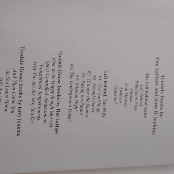 Apollyon hardcover book by Tim LaHaye and Jerry B. Jenkins - Picture 4 of 12